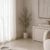 مزهرية ترافرتين منحوتة